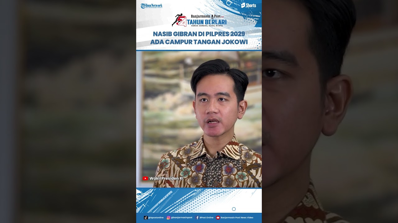 Nasib Gibran di Pilpres 2029 Ada Campur Tangan Jokowi: Keputusan Tetap di Tangan Prabowo