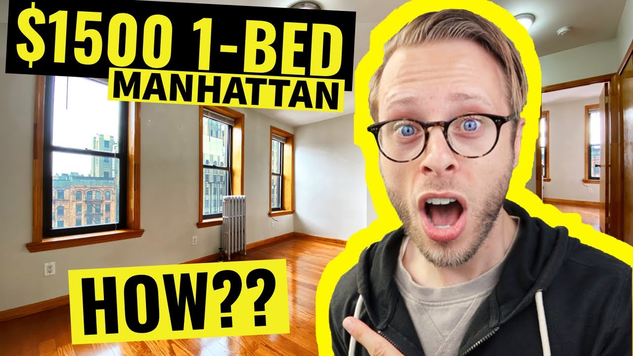 THIS $1,500 1-Bedroom is the CHEAPEST in Lower Manhattan NYC