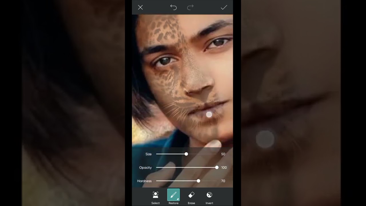 lion background photo editing | picsart photo editing #shortsvideo