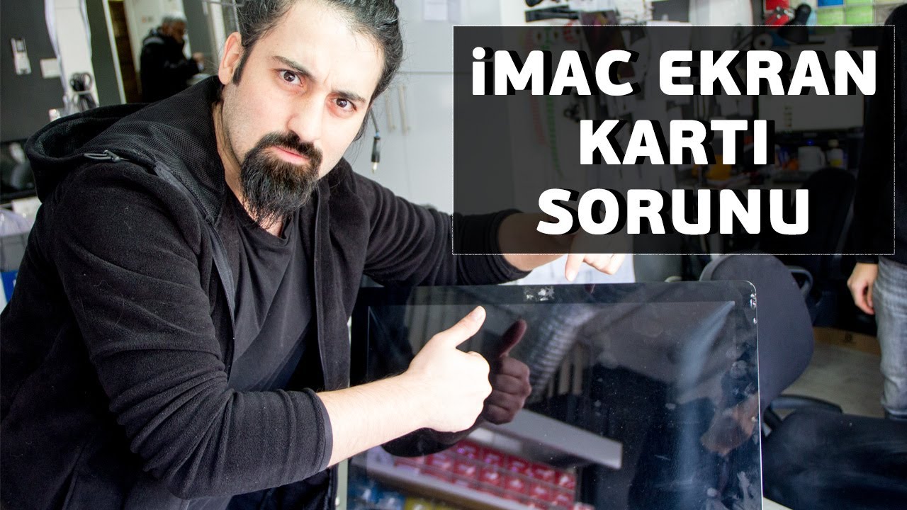 iMac Ekran Kartı Sorunu ile Servisimize Gelen Cihaz