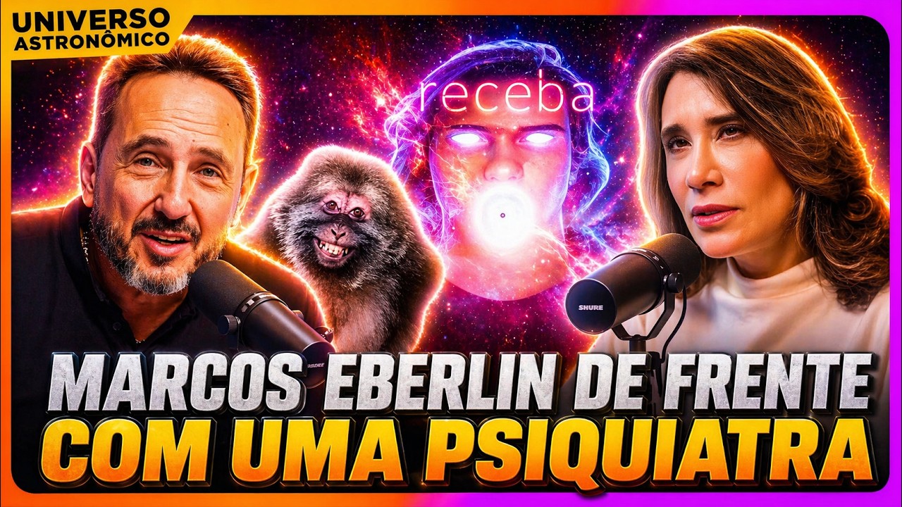 MARCOS EBERLIN E UMA PSIQUIATRA, DESIGN, AUTISMO E MACACOS - BINGO DO EBERLIN #2
