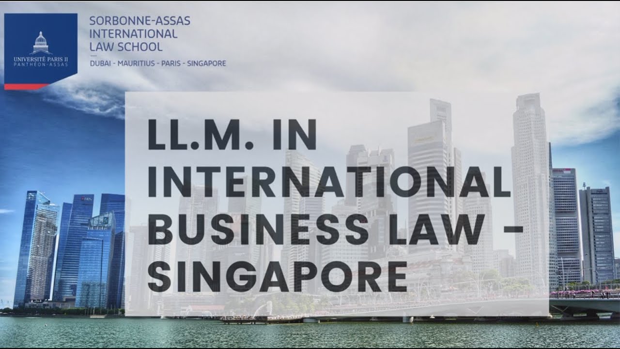 2019-2020 LLM Students presentation - Singapore Campus