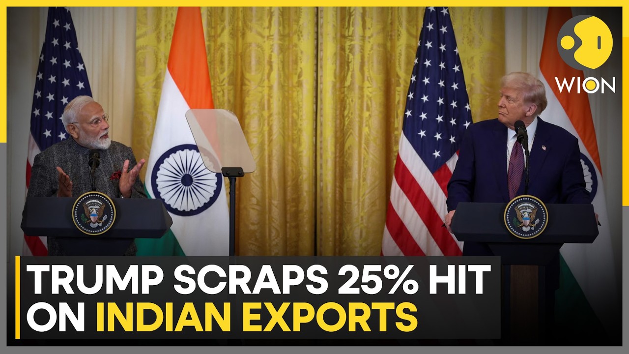 India-U.S. Trade Pact: Russian Oil Out, Tariffs Slashed to 18% | WION