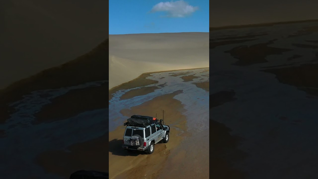 Taking the beach to another level! Who else loves the 4wd beach action?