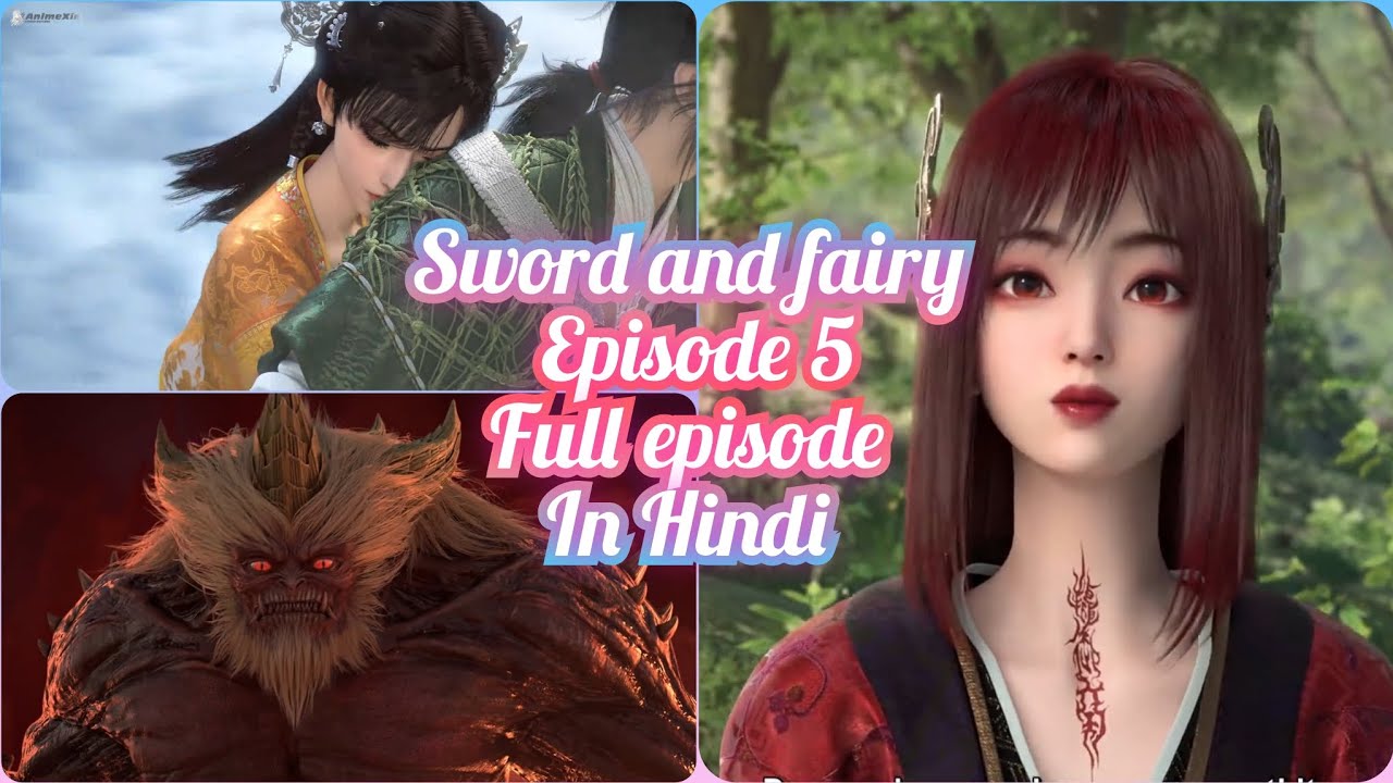 Sword and fairy episode 5 | In Hindi | Full episode | @animetime3516 
