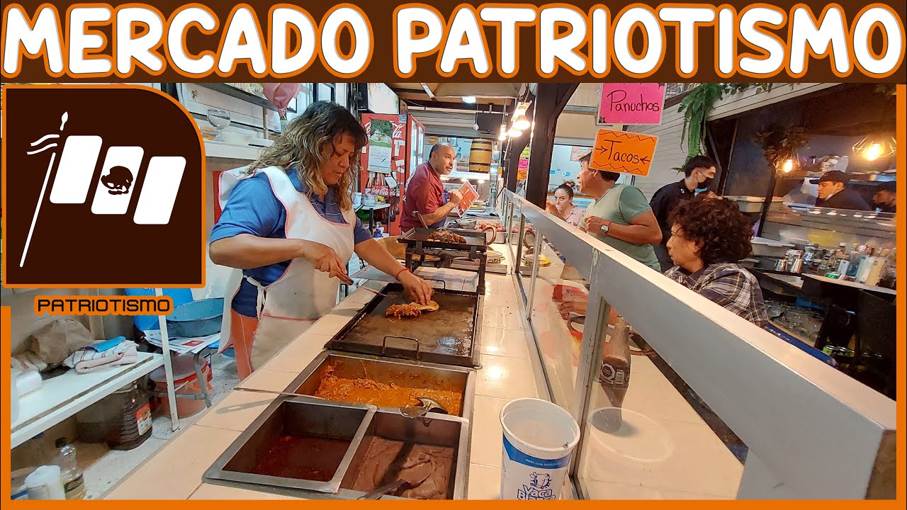 MERCADO del metro PATRIOTISMO ESCAND&Oacute;N