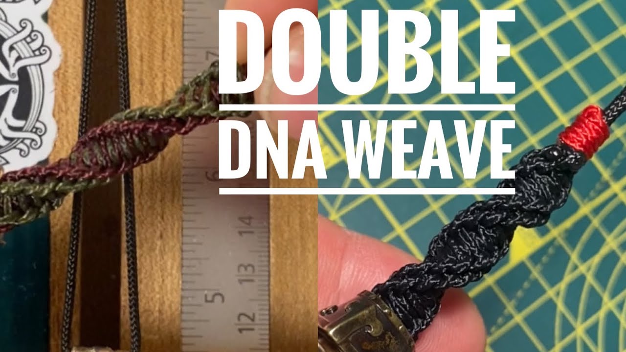 How to do the double strand DNA-weave