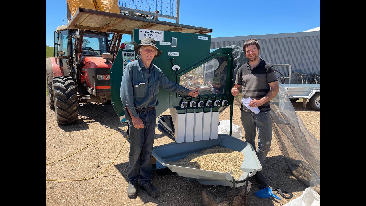 Muller's new ISM 10T grain cleaner