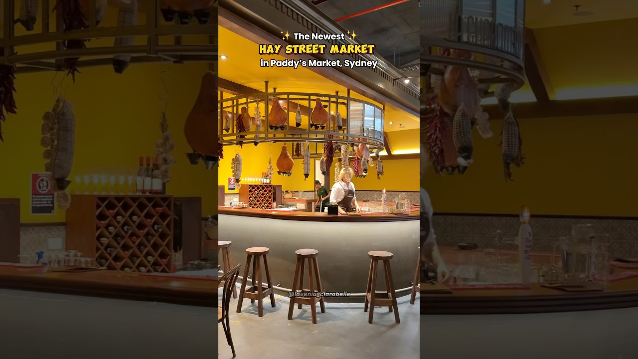 The Newest Hay Street Market in Sydney #paddysmarket #sydney #market #sydneyfood #sydneyeats