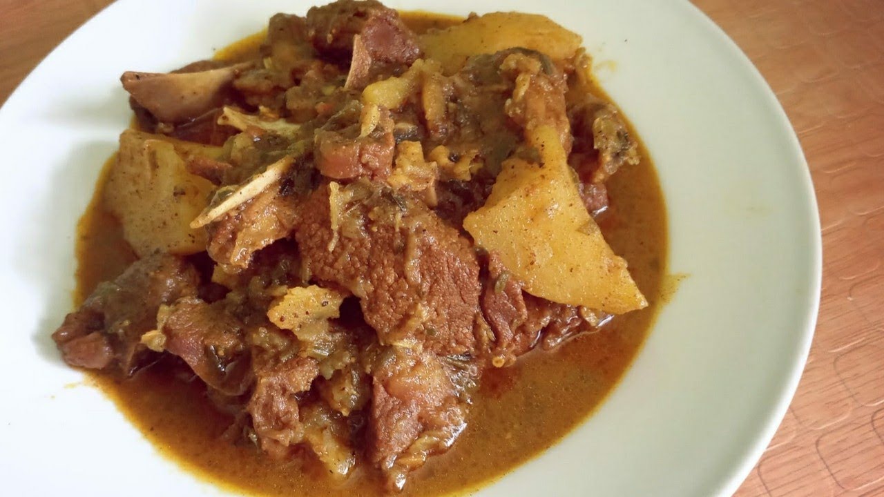 Curry Goat step by step recipe
