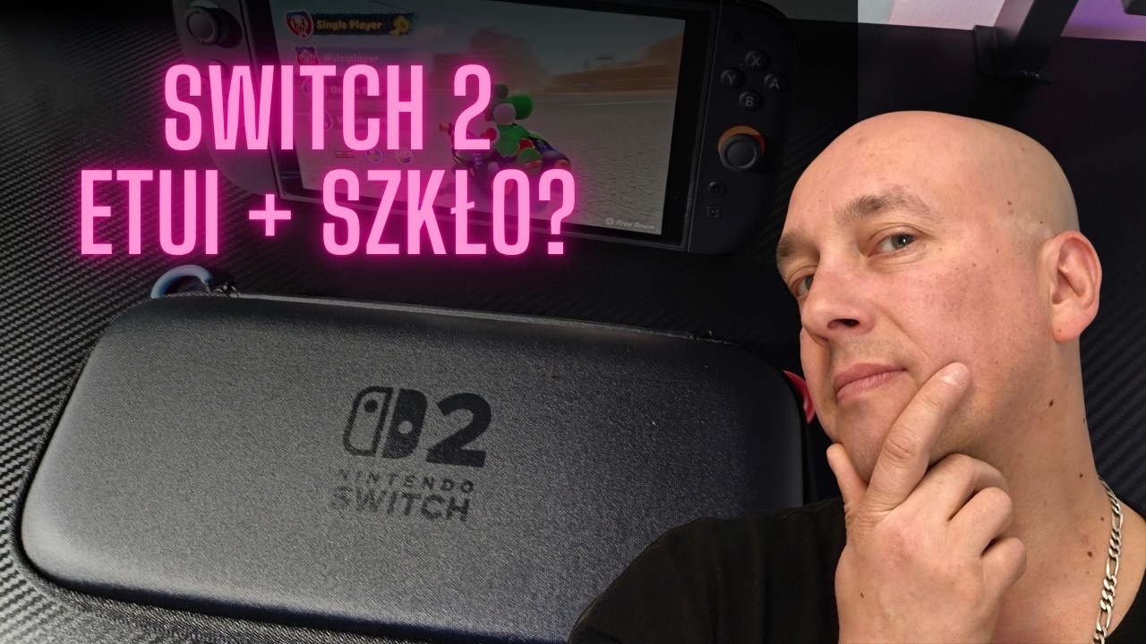 🔥 Oryginalne Etui+Folia do Nintendo Switch 2 &ndash; Unboxing + Naklejanie! Czy Warto?