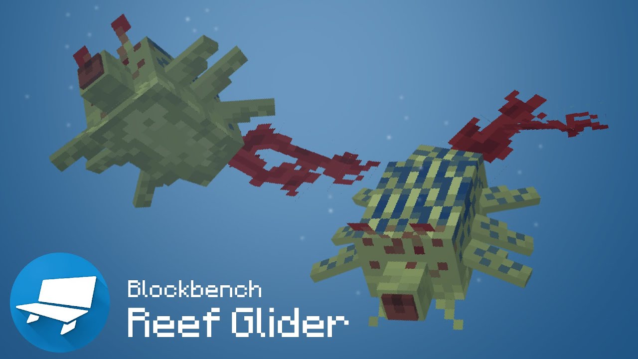 Reef Glider (The Future Is Wild) - Blockbench FanArt