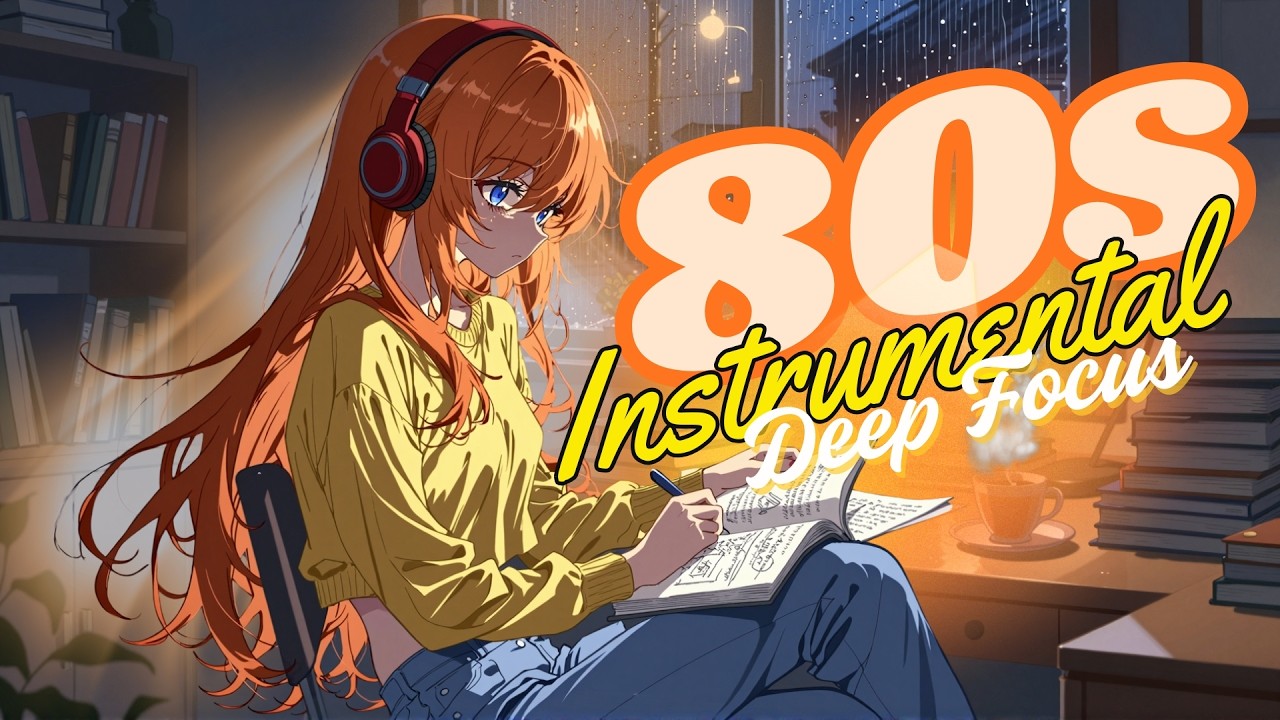 Retrowave Study Music 🚀 90 Min Synthwave Playlist for Focus, Coding & Deep Work | 80s Instrumental