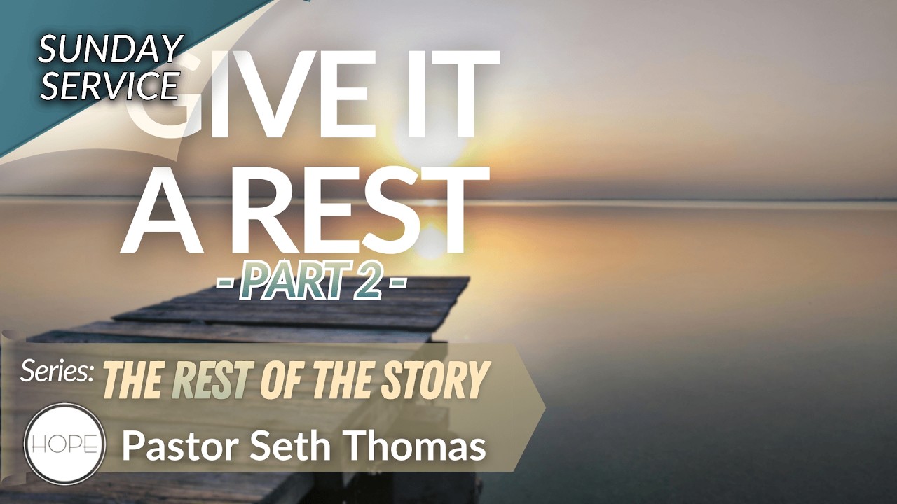 SUNDAY SERVICE | Give It A Rest - pt2 | Pastor Seth Thomas | 02.01.2026