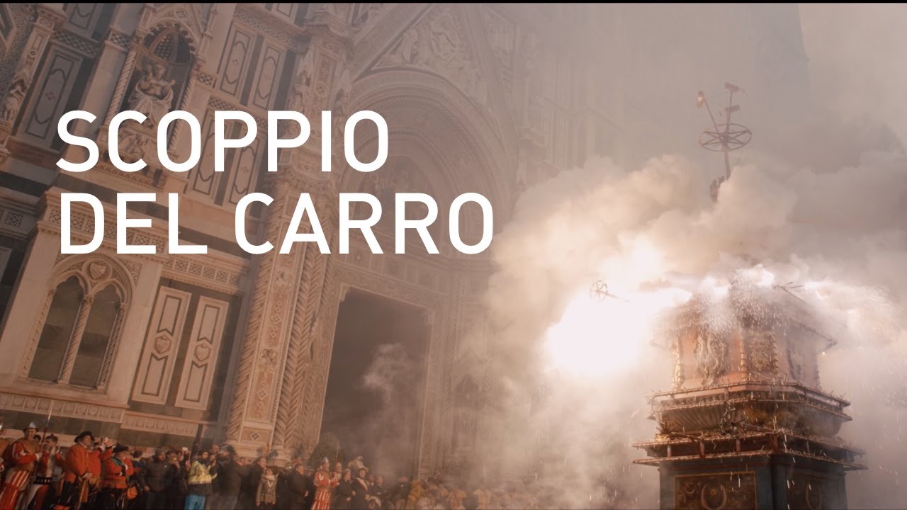 Scoppio del Carro - Florence Italy!