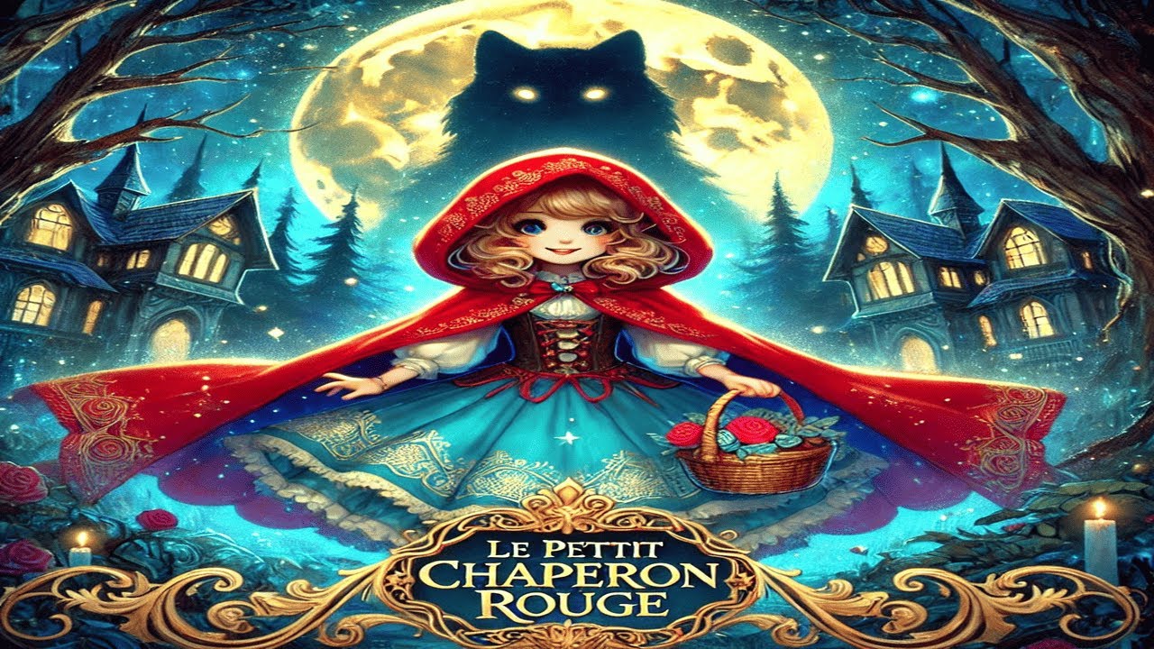 Le Petit Chaperon Rouge – Conte complet illustré | A French illustrated tale