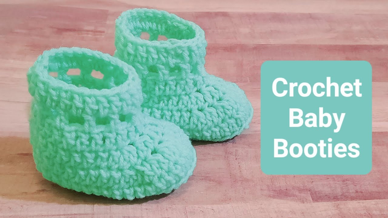 Crochet Baby Booties | Crochet With Samra
