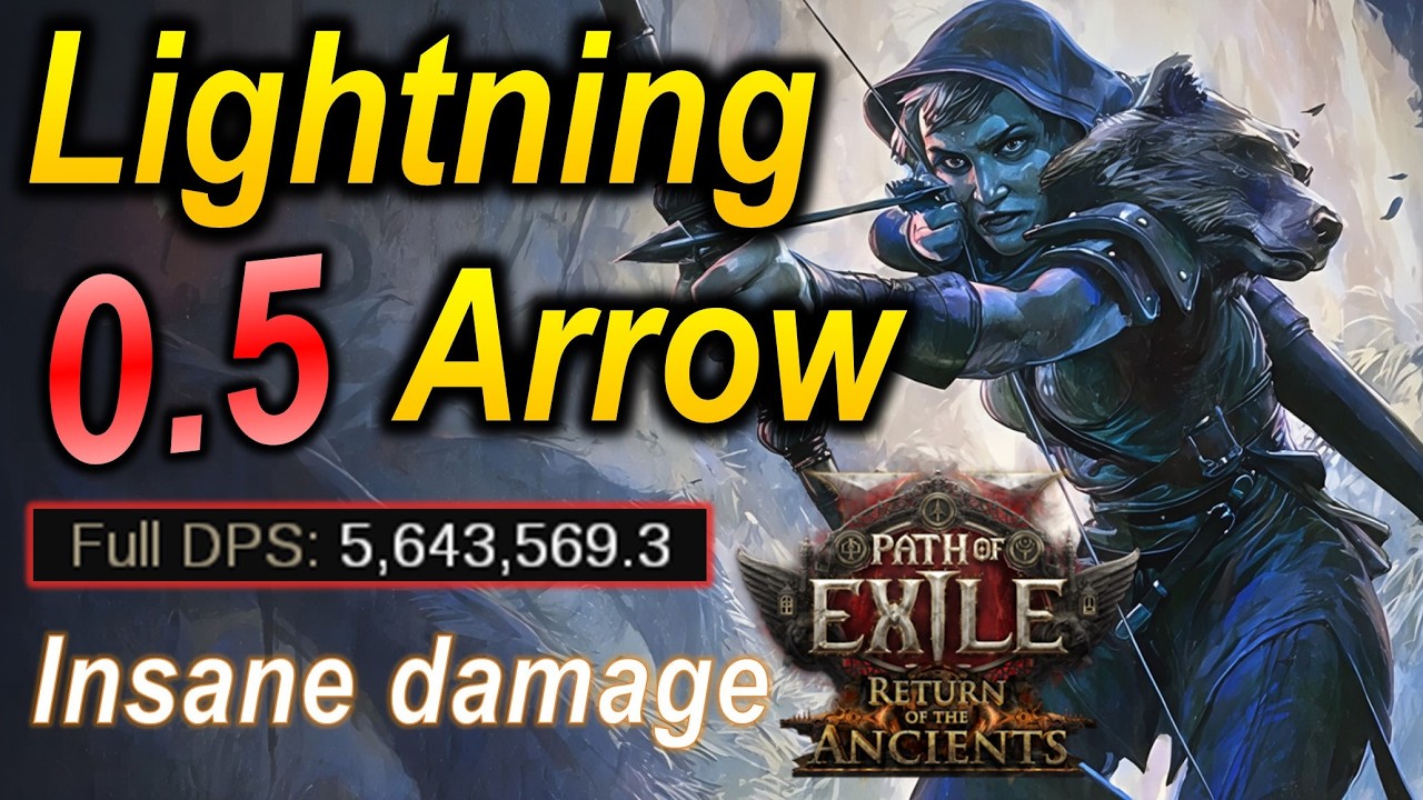 Path of Exile 2 [0.5] Lightning Arrow всё ещё король! (Уничтожаем эндгейм)