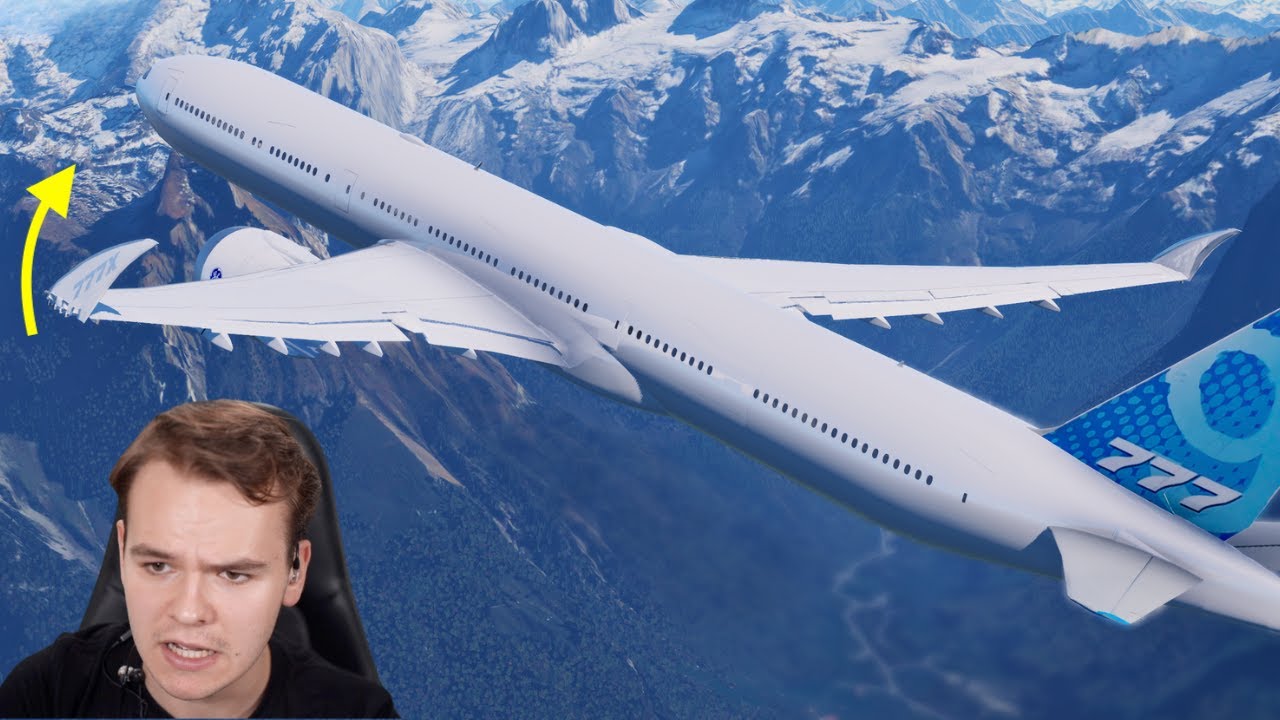 Can you FLY The 777X With WINGTIPS UP?