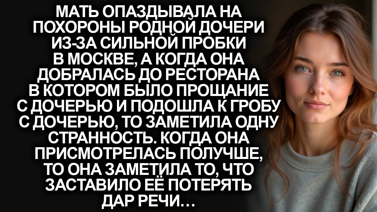 Мать опаздывала на поминки своей дочери, но когда она присмотрелась к гробу, то потеряла дар речи&hellip;