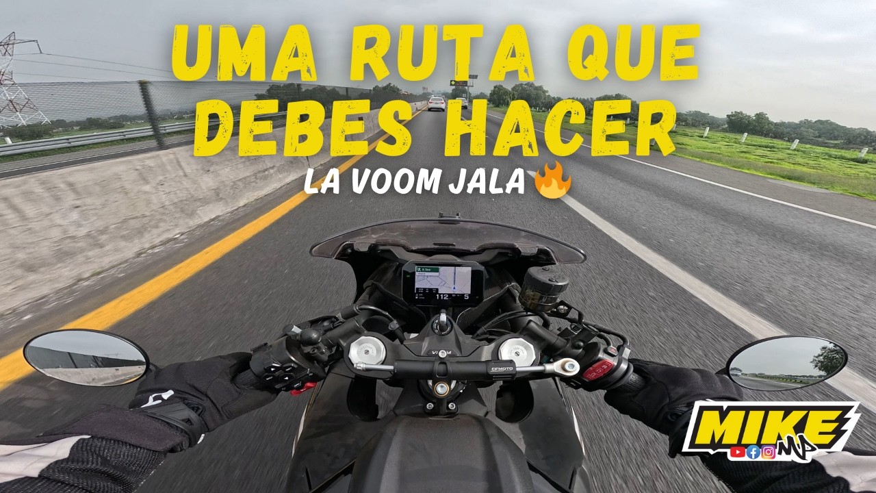 Ruta a la PRESA del Cedral en Hidalgo | Paisajes, Curvas y Desayuno Biker | MIKE MP 
