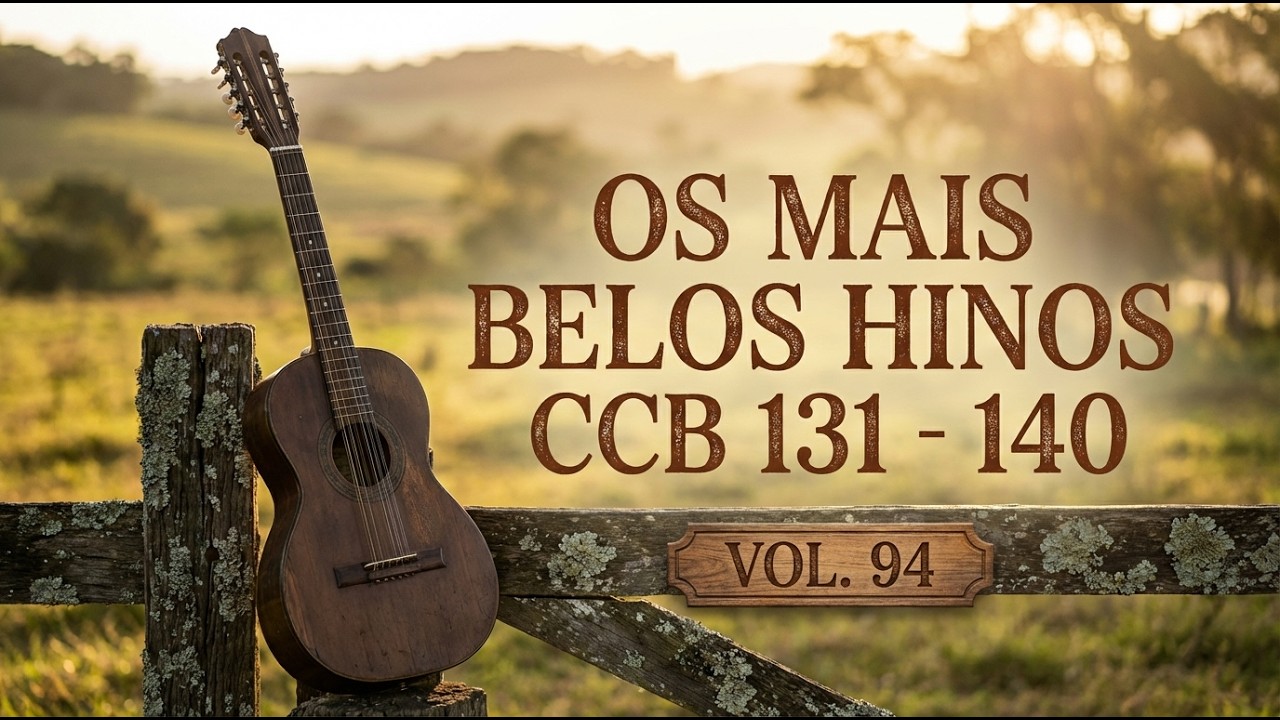 Os MAIS BELOS HINOS CCB | Moda de Viola #94