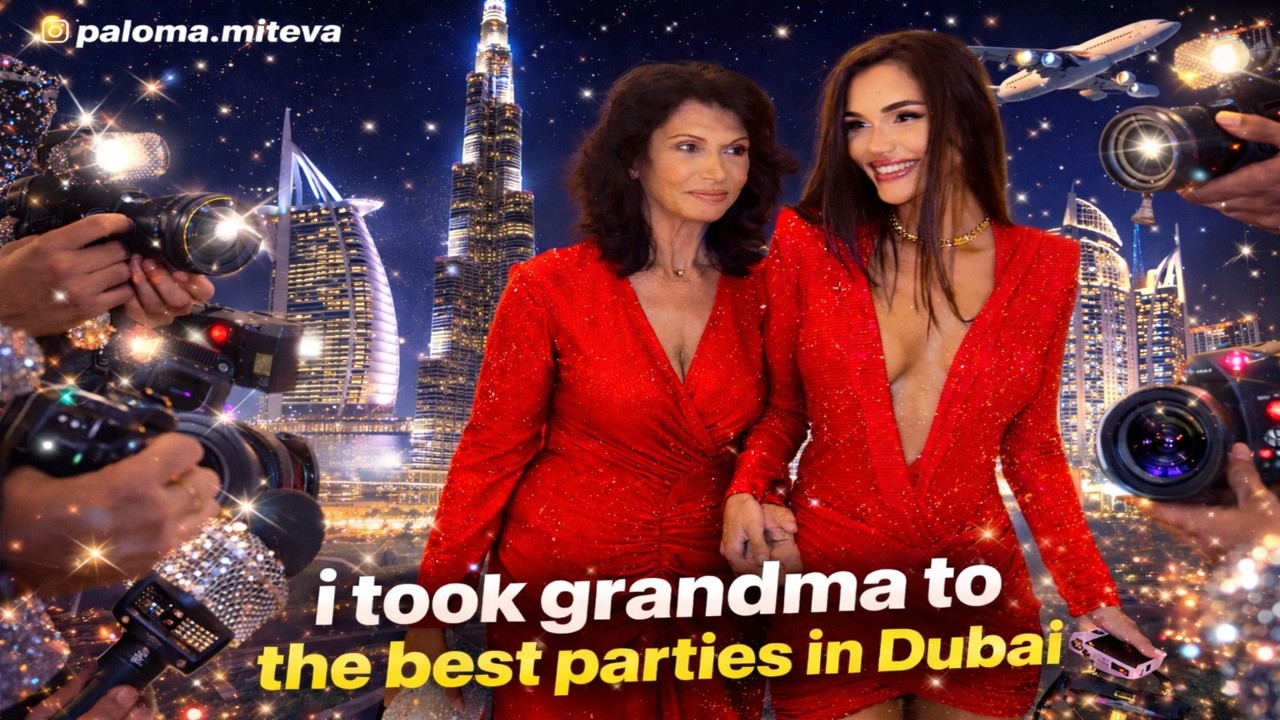 I took my grandma to the best parties in Dubai