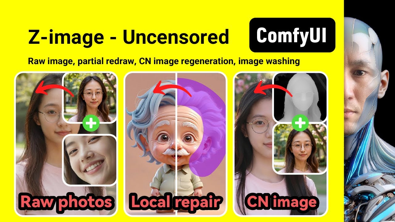 Z-image Full Feature Collection | Raw Images | CN Reference Raw Images | Partial Redraw