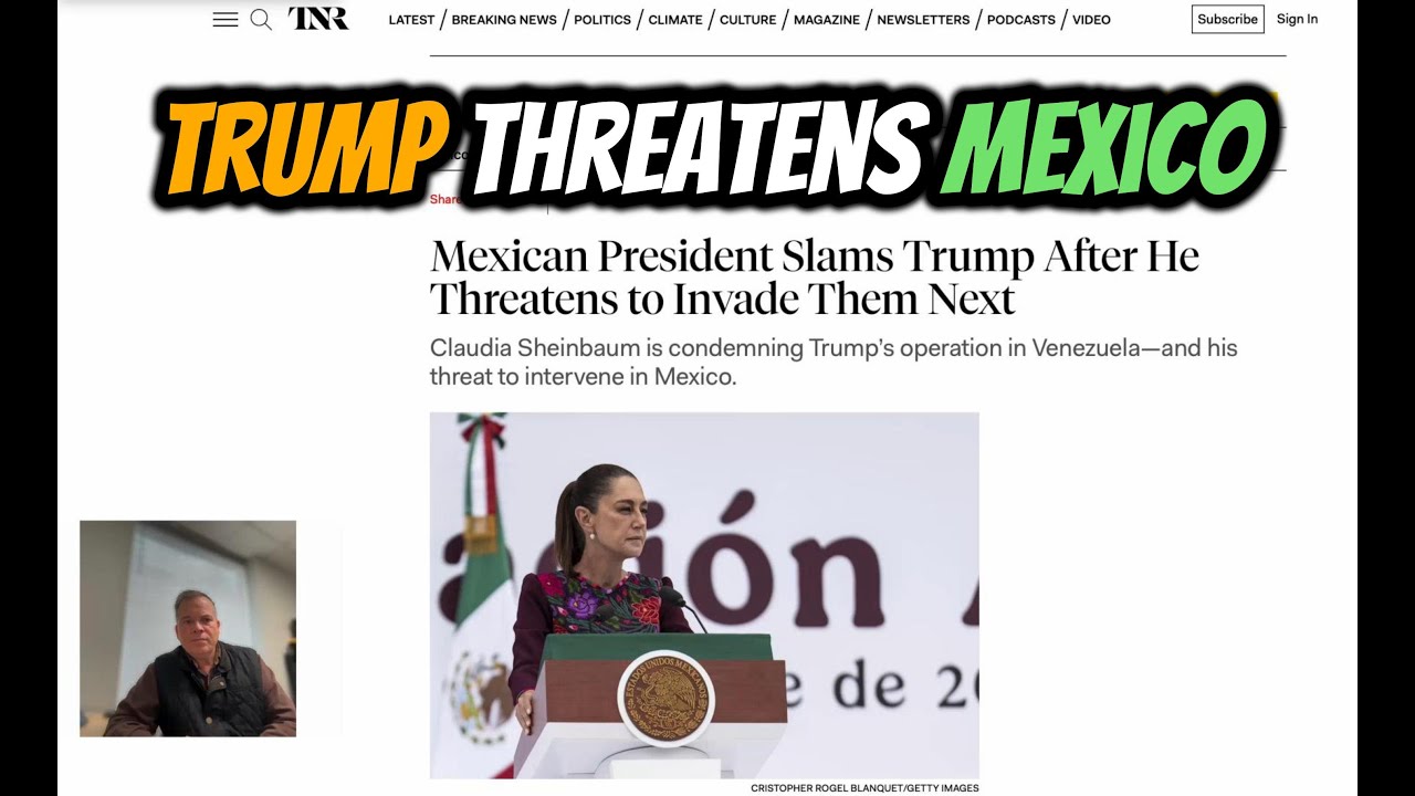 Trump Threatens Mexico. War on Drugs Next Level Of Failure. Mexico Weak Response. | Rowell Report