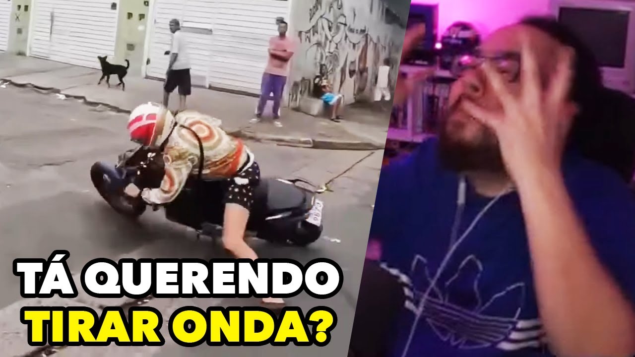 LUDGERO REAGE AO ENQUADROS DE MOTO 105 - Cortes do Ludgero