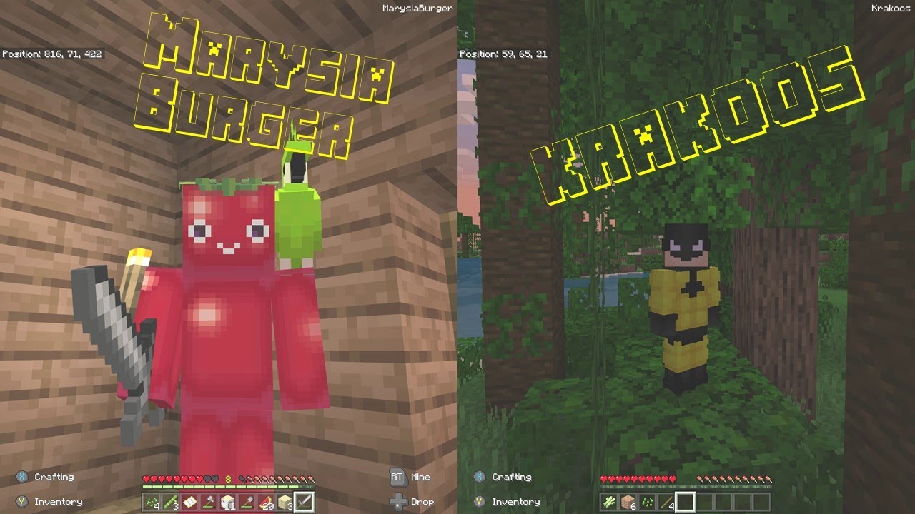Krakoos i MarysiaBurger w świecie Minecrafta. Co może p&oacute;jść źle?