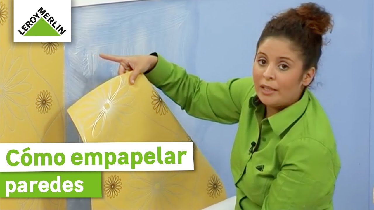 Aprende a empapelar paredes ¡Guía paso a aaso | LEROY MERLIN