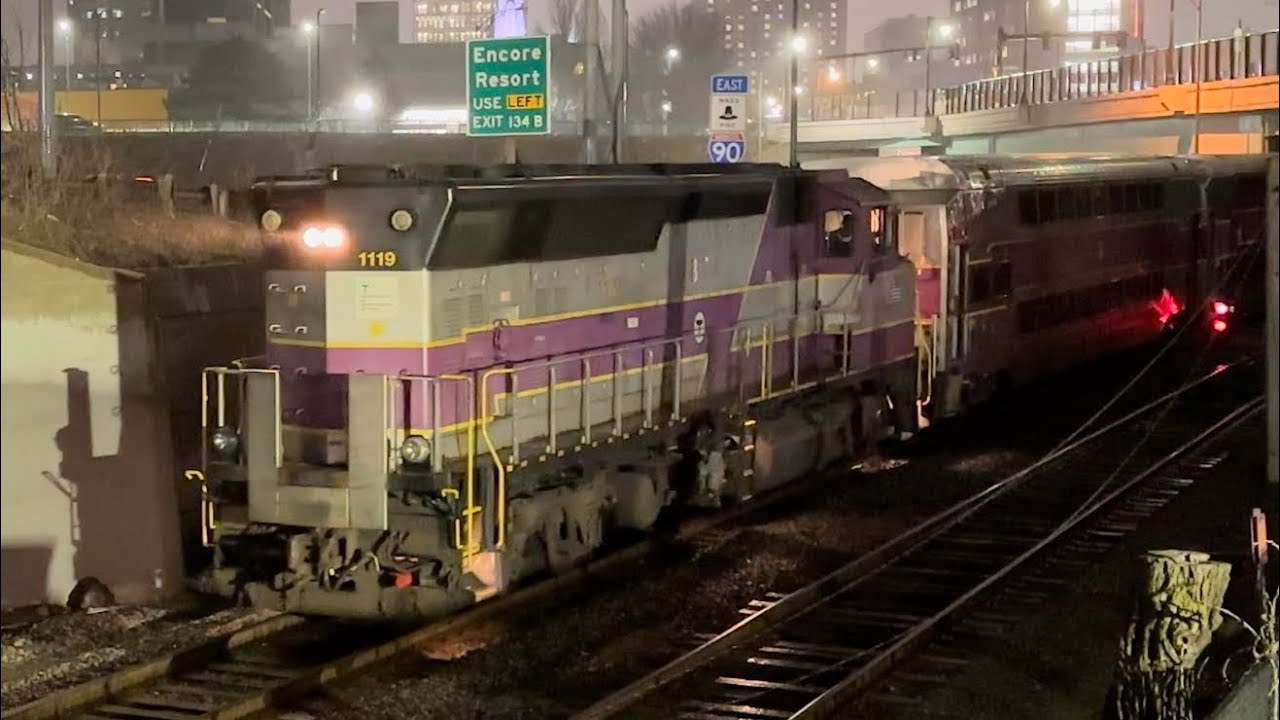 The MBTA Readville Switcher with Tons of Equipment Including the Final Two F40PH-2Cs | April 5, 2023