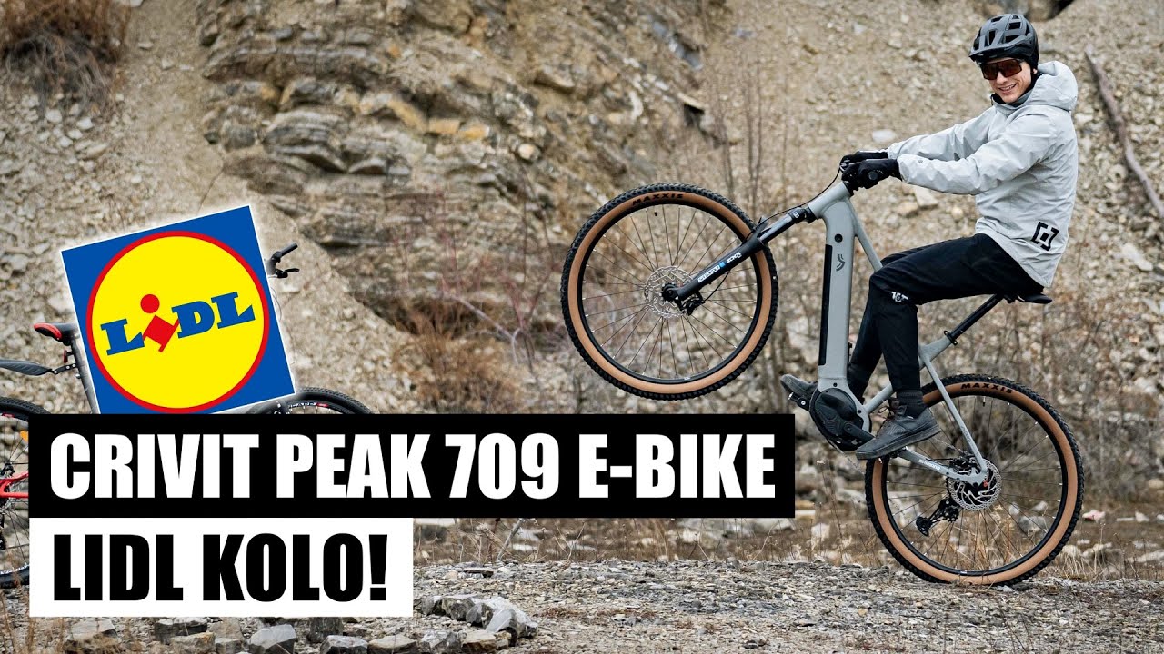 Lidl Crivit Peak 709: Test horského elektrokola z Lidlu!