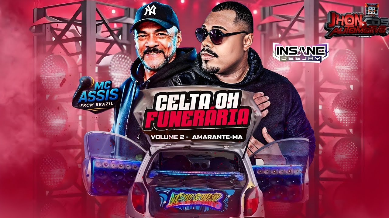 CD DANCE  COMERCIAL CELTA O FUNERÁRIA VOLUME 02 INSANE DJ E MC ASSIS FROM BRASIL 