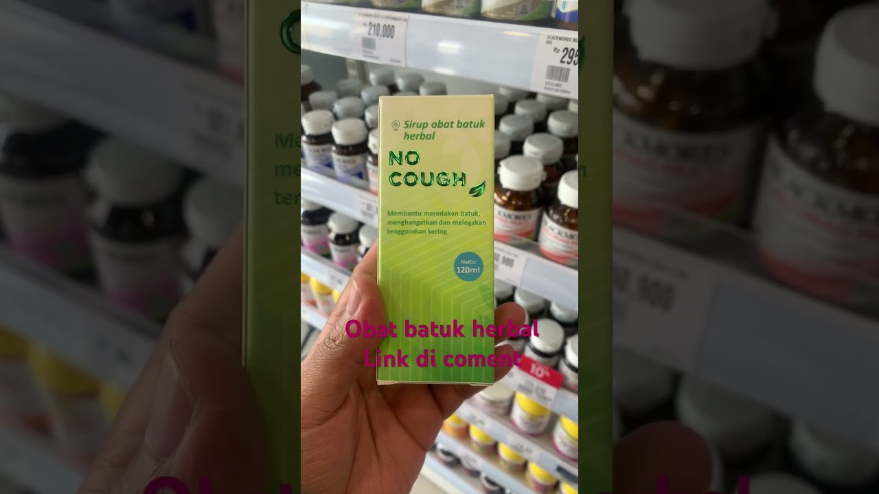 No cough sirub obat batuk herbal #video #vitamin #sirup #batuk