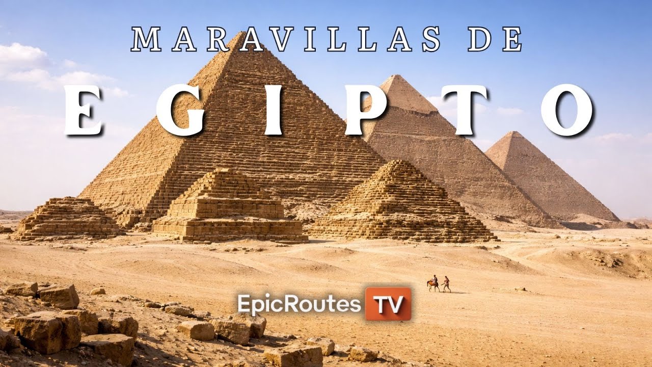 Maravillas de Egipto | Maravillas antiguas que aún asombran al mundo | Vídeo de viaje en 4K