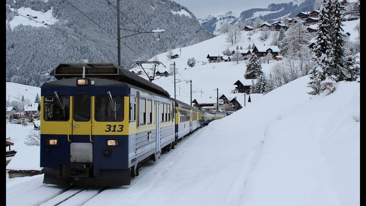 Berner Oberland Bahn | WengernAlpBahn im Winter 2013/14