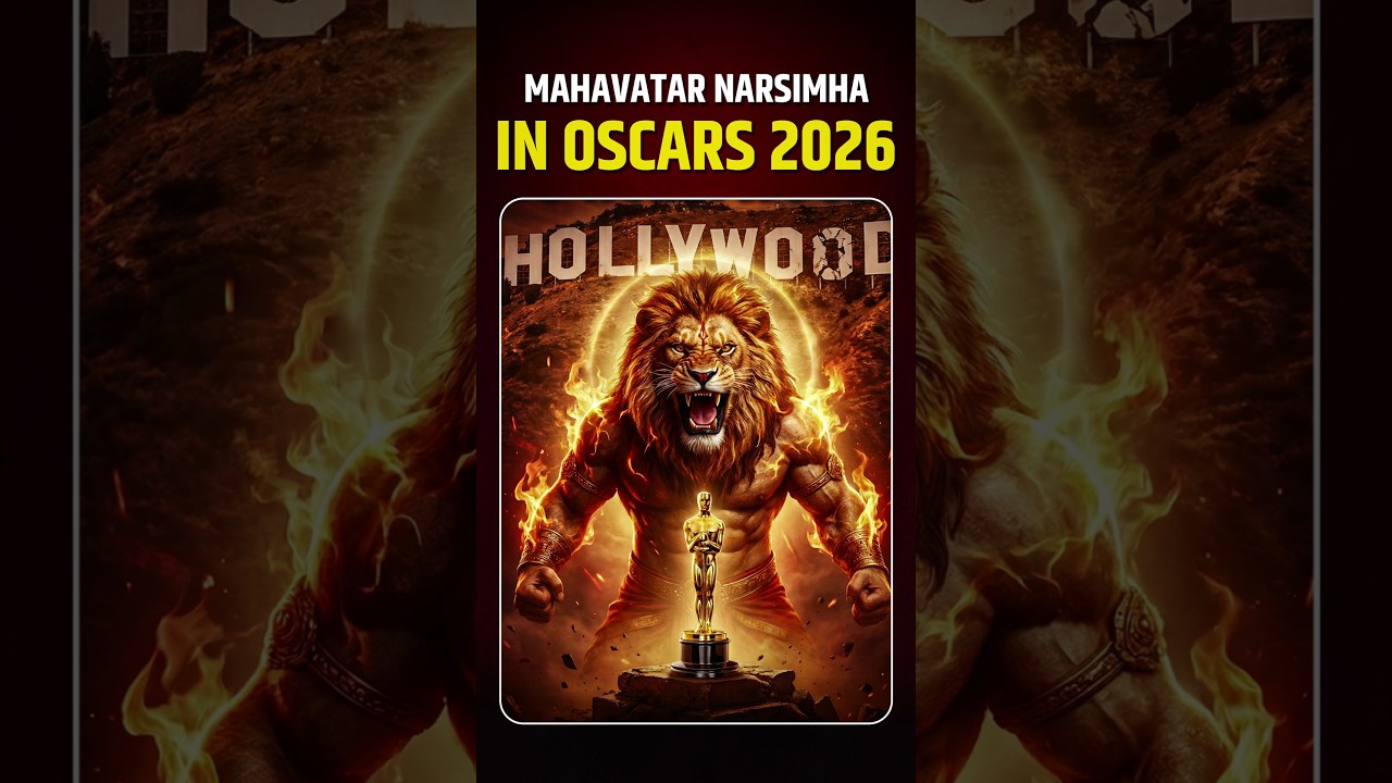 Mahavatar Narsimha in Oscars 2026! 🏆 Indian Animation History 🇮🇳 