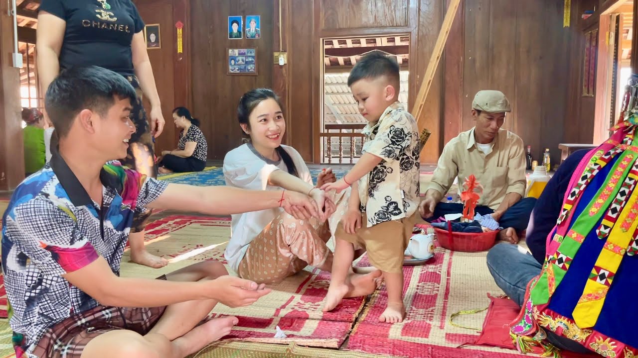 Lễ Giải Hạn Đầu Năm Của Người Tày Lào Cai, Buộc Chỉ Đỏ Lấy May - A Đô Tv