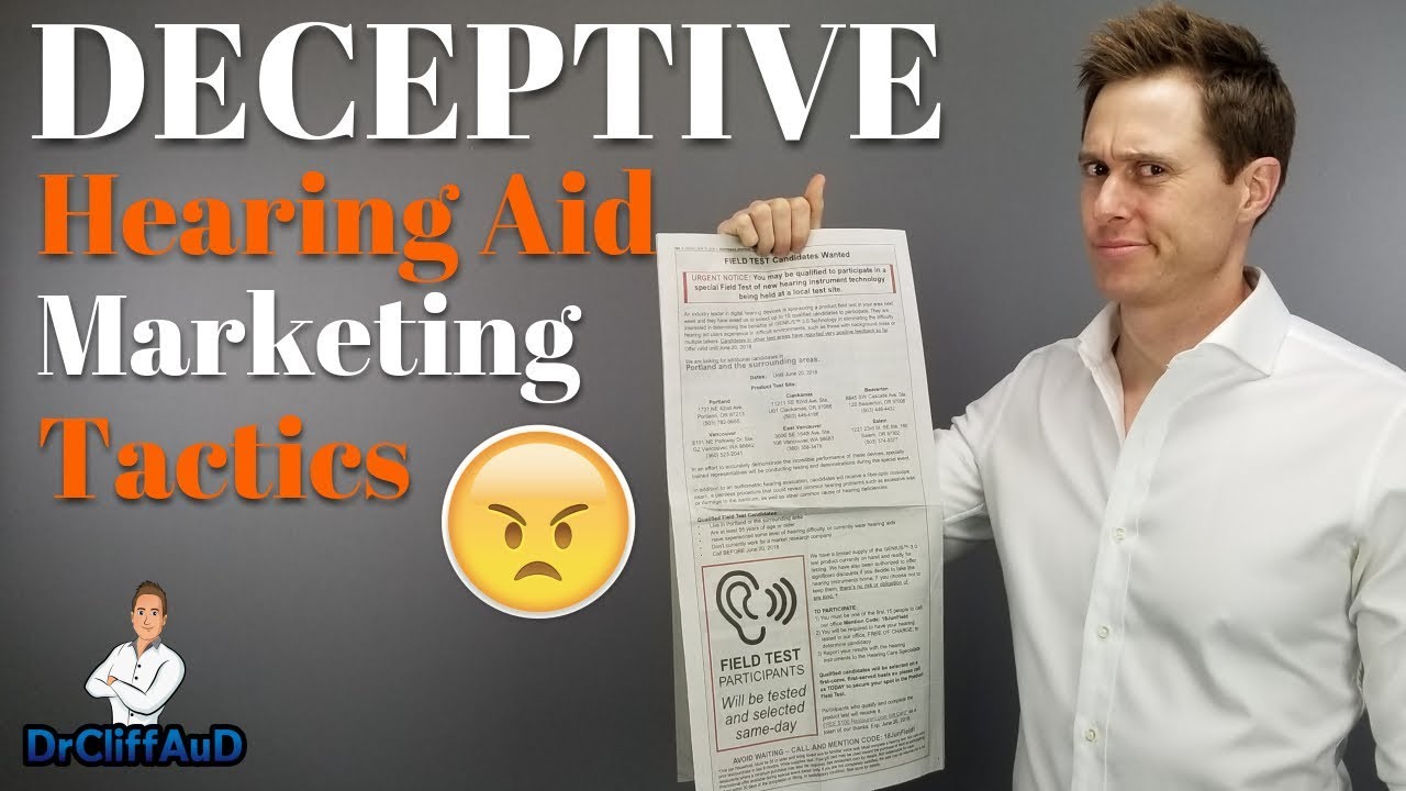 Deceptive Hearing Aid Marketing Tactics | The Truth About Hearing Aid Marketing