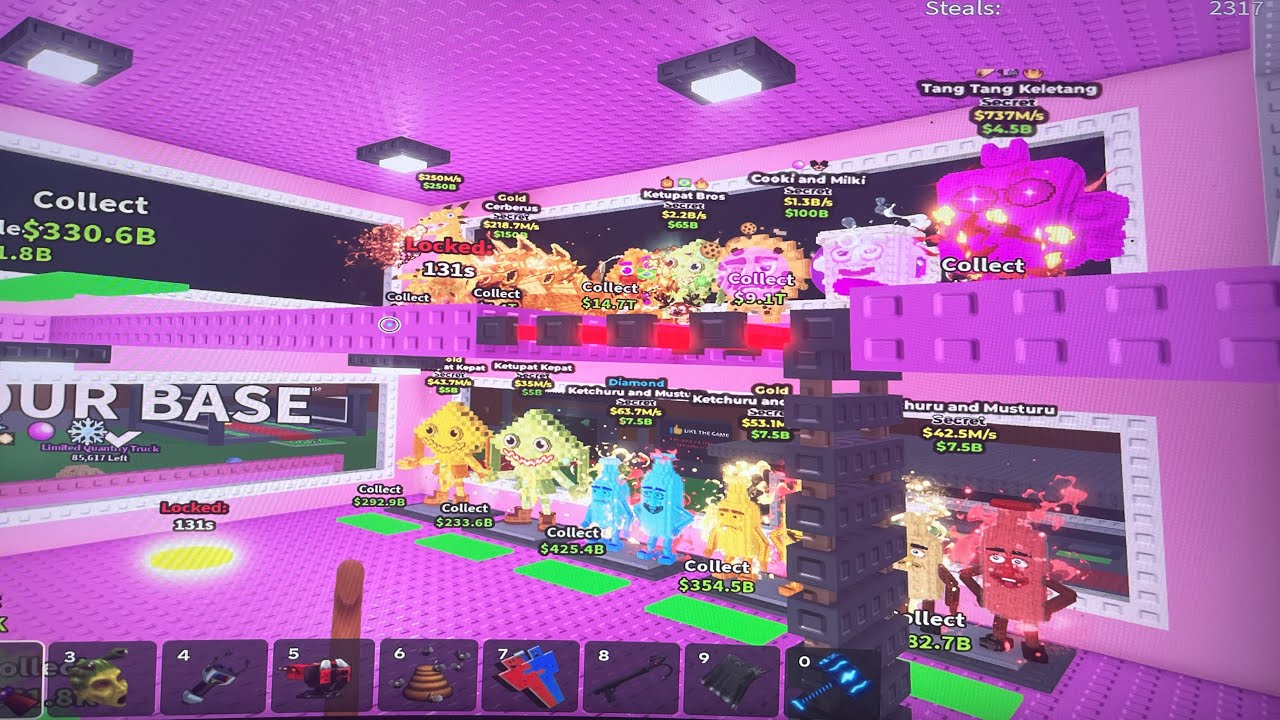 live on roblox steal a brainrot looking for TRADES AND DUEL COME JOIN!!!