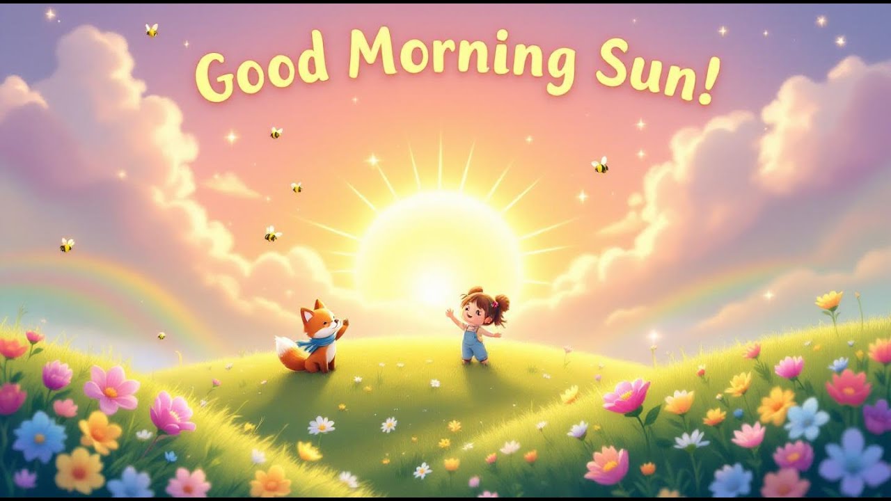Babies Good Morning  song | Kids Cartoon Rhyme | Toddler Morning Song | baby lullaby | nursery rhyme