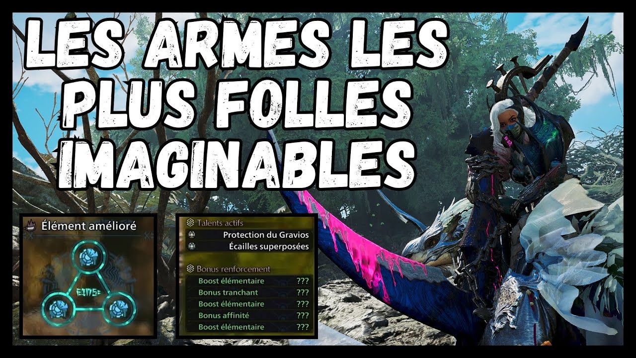 LES SUPERBES ARMES ARTIAN GOGMA EN DETAILS ! MH Wilds