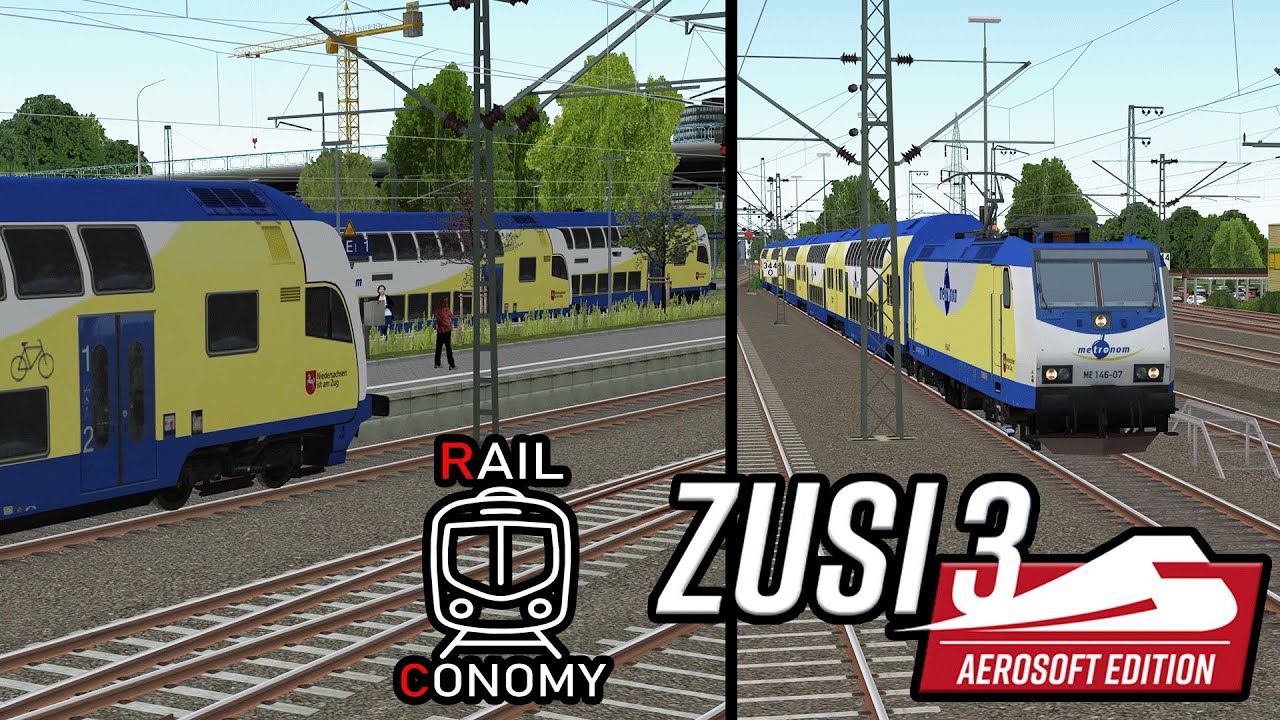 Viel schlechter als in der letzten Folge - Metronom Hamburg - Lüneburg / Zusi 3 RAILConomy [007]