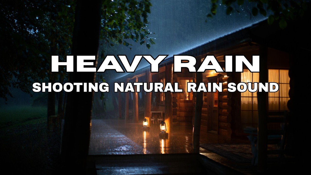 Soothing Rain Ambience for Meditation & Sleep