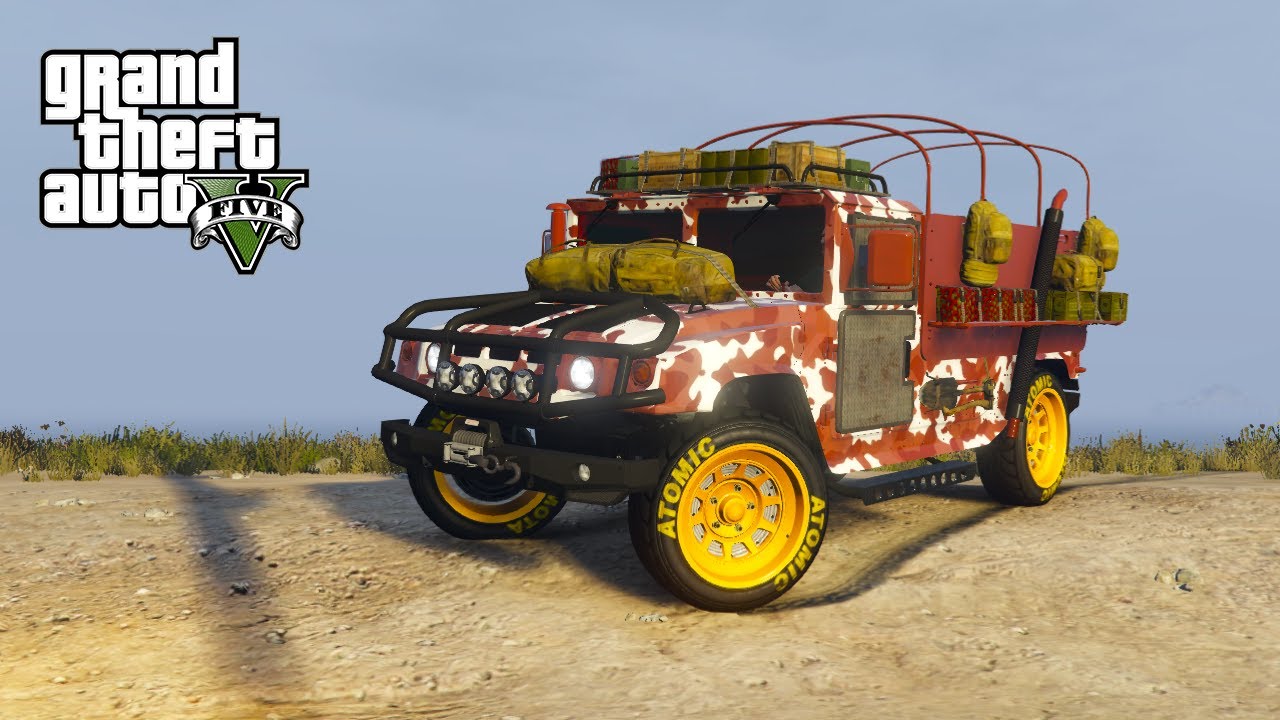 GTA V - NIEUWE HUMMER PIMPEN EN TESTEN!