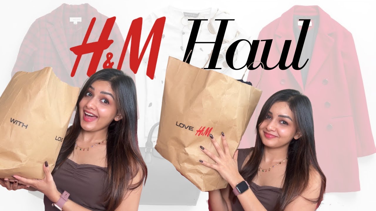 H&M Haul| Casual outfits| dresses | Tops | Sale | Kalyaani menon