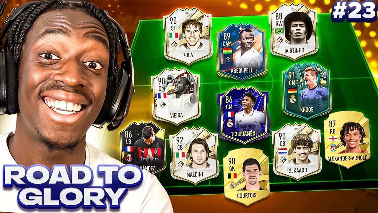 MY FRIEND HELPED ME BUILD A TEAM!😂 (FIFA 23 RTG #23)
