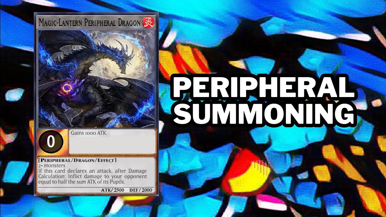 Custom Yu-Gi-Oh! Summoning Mechanic: Peripheral Summoning
